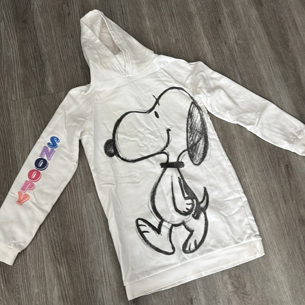 M&S peanuts girls graphic hoodie Sz 13-14Y